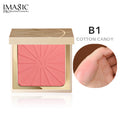 IMAGIC Monochrome Blush High Gloss Matte Vitality Pearlescent Natural Nude Makeup Three Dimensional Repair Compact And Portable