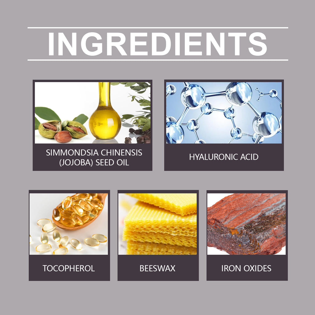 Eelhope Double Head Blush Multi-Purpose Stick, Natural Light Naked Makeup Long-Lasting Color Red Makeup Stick