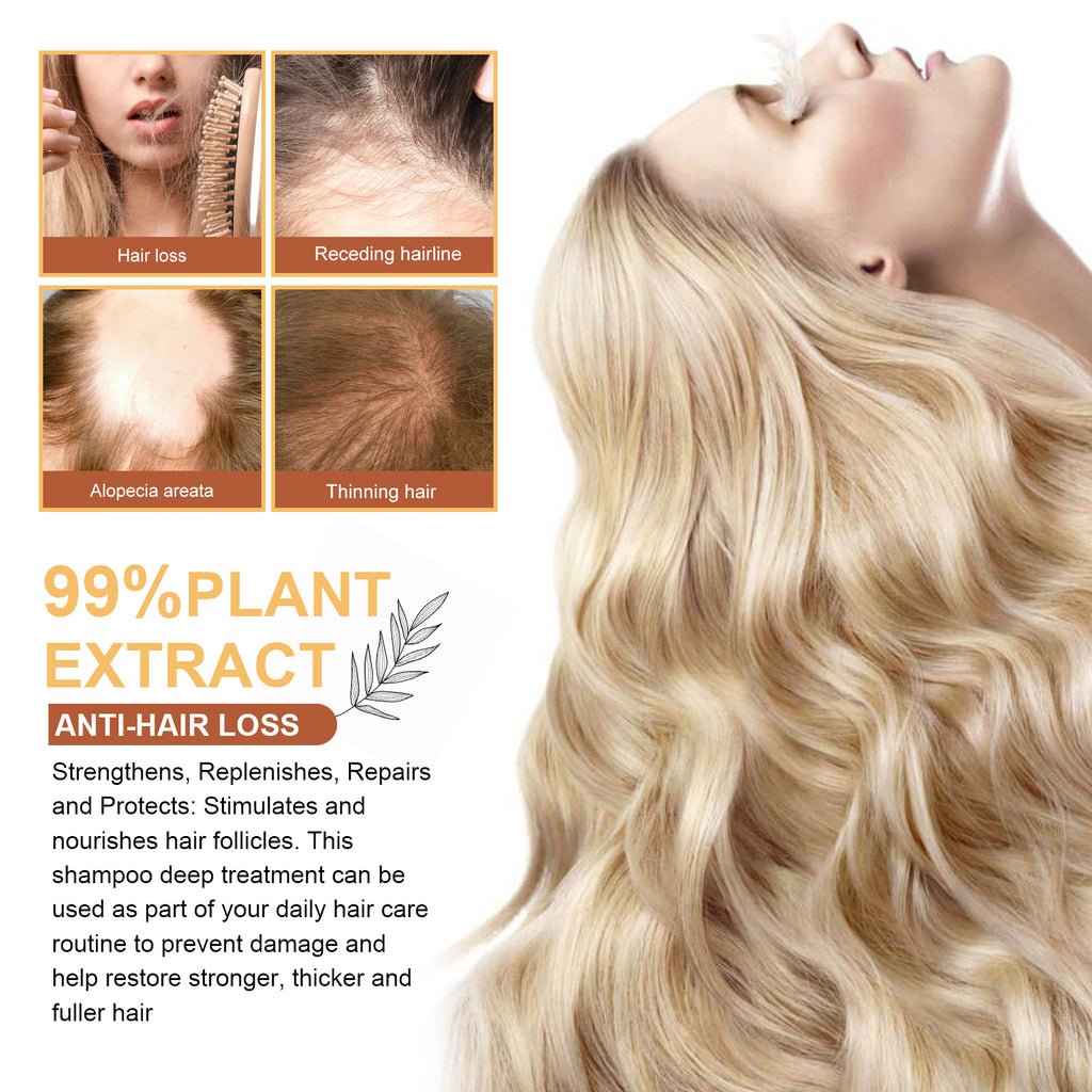 Tight Hair Shampoo, Hair Anti-Loss Hair Tight Hair Care Dry Hair And Frizz Smoothing Hair Shampoo