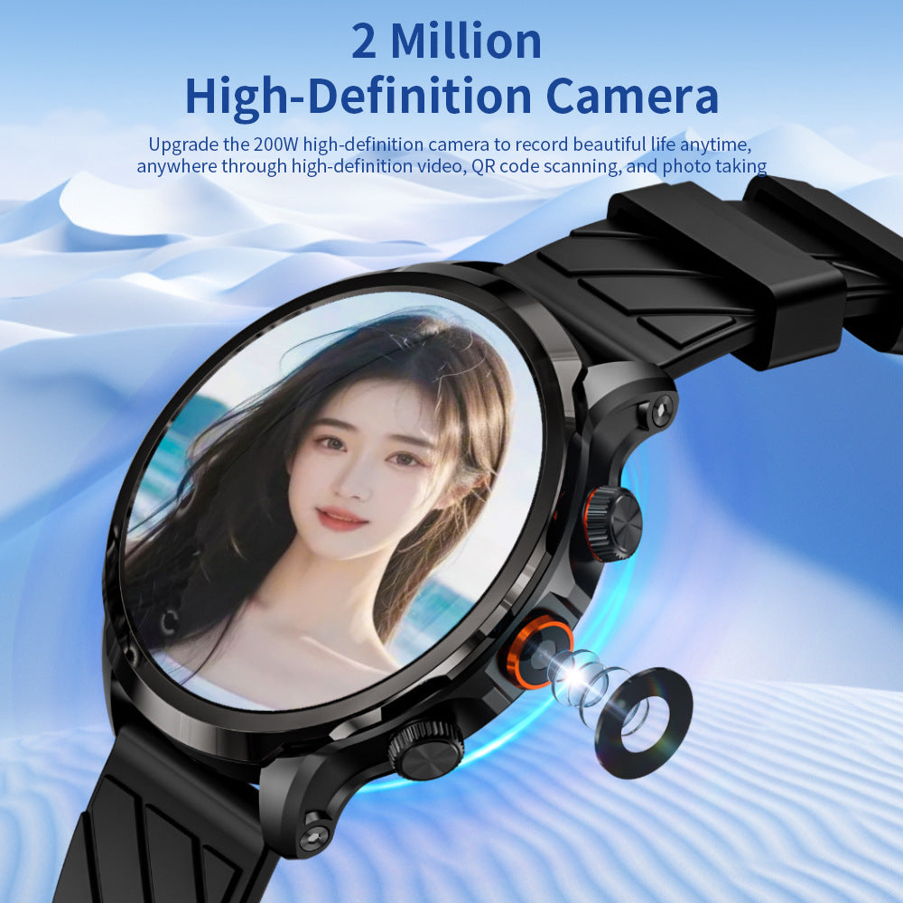 4G Smart Watch Independent Android System SIM Card Phone Watch WiFi