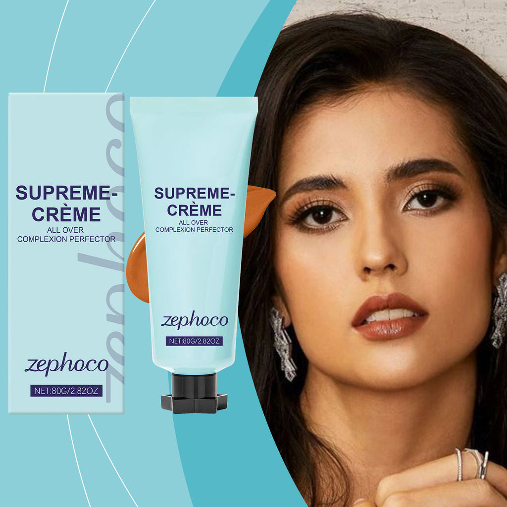 zephoco Long Duration Concealer For Dark Skin, Tone Sheer Sheer Matte Natural Anti-Rub And Make-Up Daily Concealer