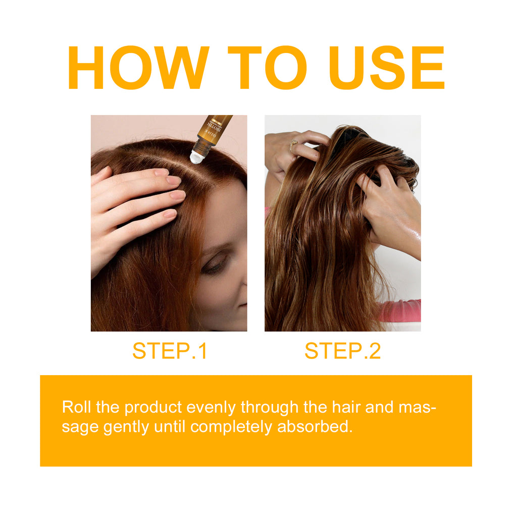 Biotin Hair Care Ball Gentle Ingredients Nourish And Moisturize Hair, Smooth And Glossy Hair Care Ball