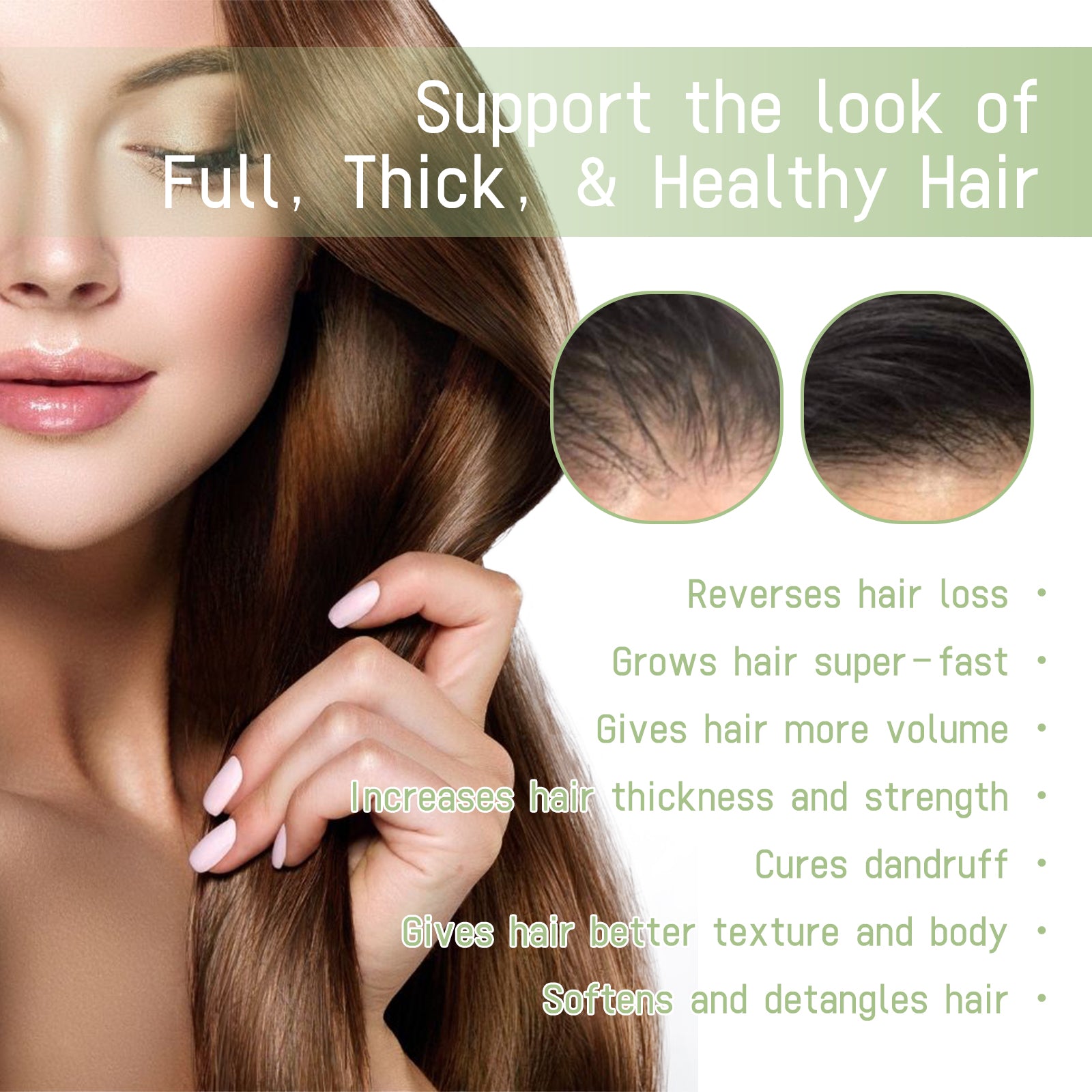 Herbal Hair Care Oil Gently Nourishes Scalp, Strengthens Hair, Cleanses Scalp, Softens Hair Care Oil