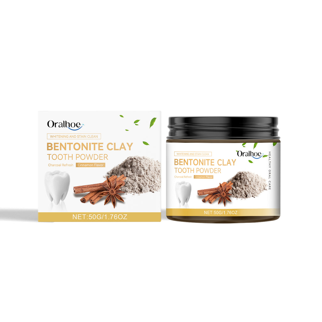 Volcanic Ash Bentonite Dental Powder Tooth Cleaning Powder To Remove Stains And Maintain Oral Hygiene