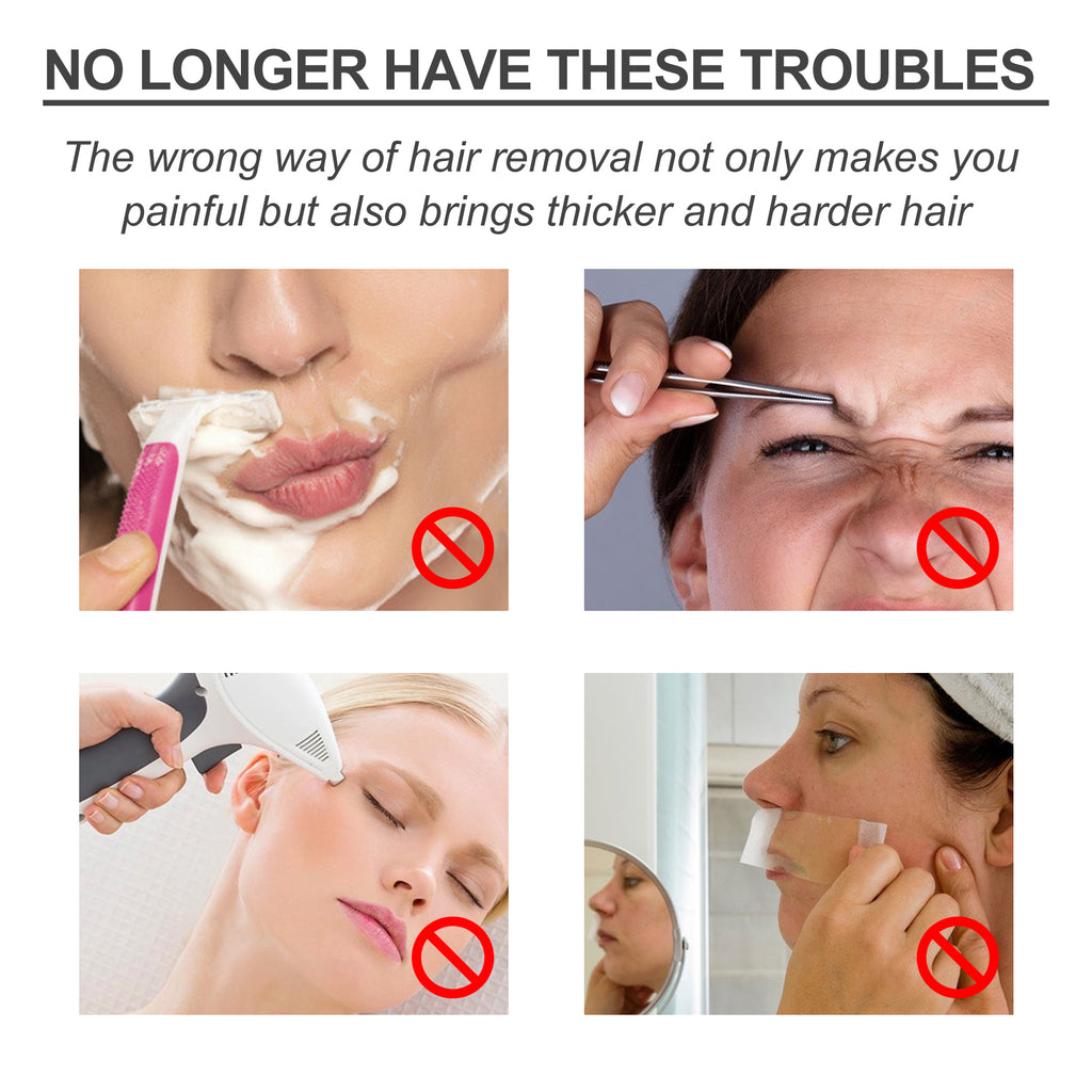 Oceaura Hair Removal Spray Gentle Painless Hair Removal Mousse Spray Underarm Hair Hands Hair Legs Hair Whole Body Hair Removal Spray