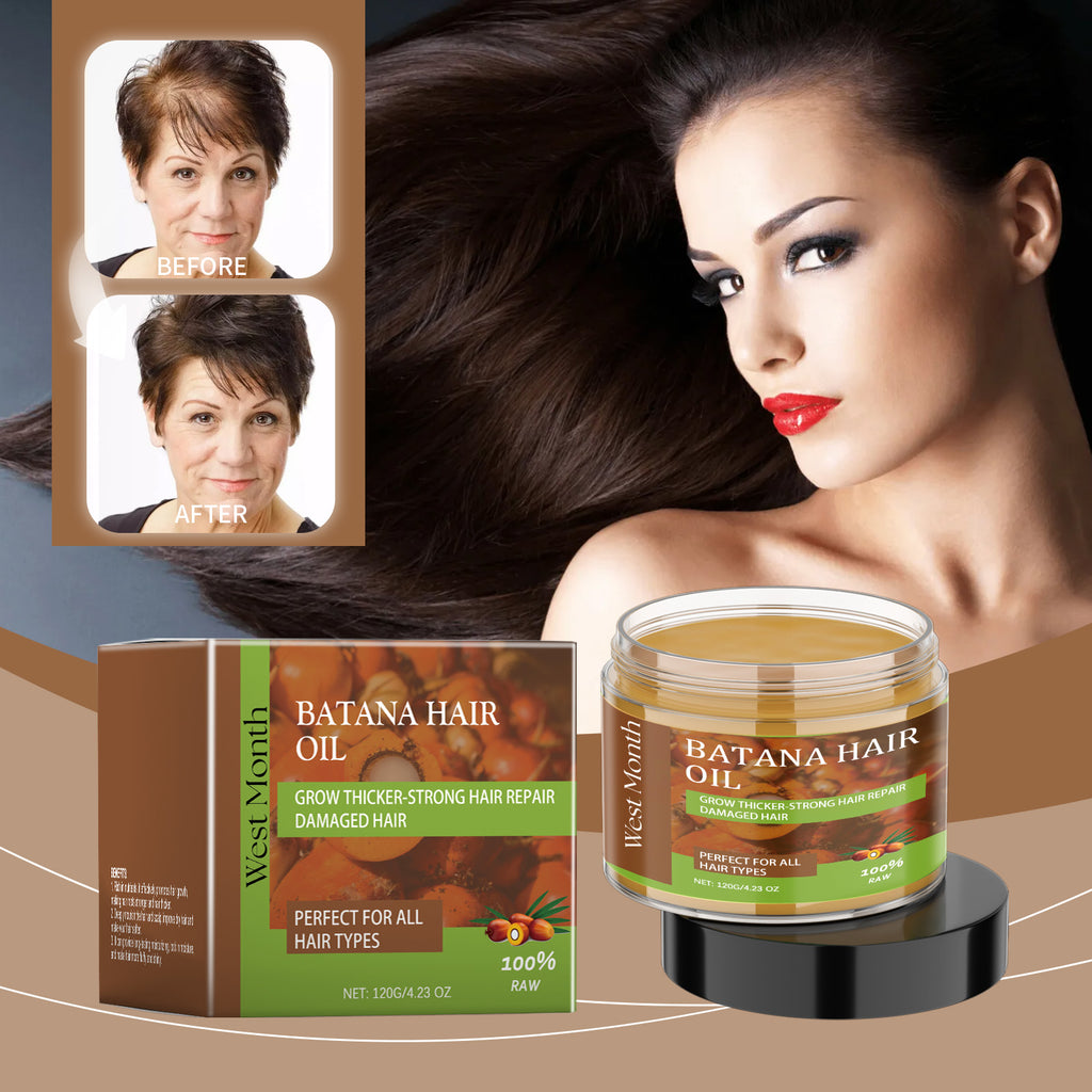Batana Hair Care Oil, Moisturizing And Repairing Dry Hair, Soft And Smooth Hair Care Oil