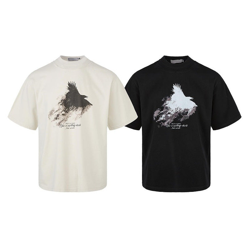 Short Sleeve T-Shirt for Men and Women Summer Loose Couple