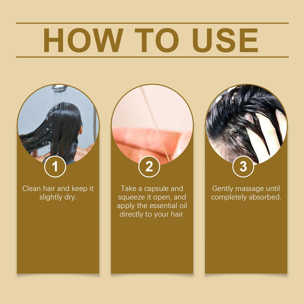 Argan Hair Care Oil Repair Dry Split Hair, Smooth And Glossy Hair Care Oil