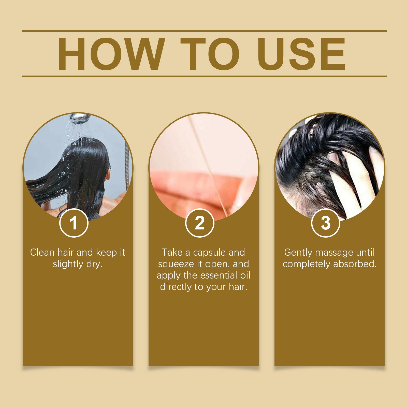 Argan Hair Care Oil Repair Dry Split Hair, Smooth And Glossy Hair Care Oil