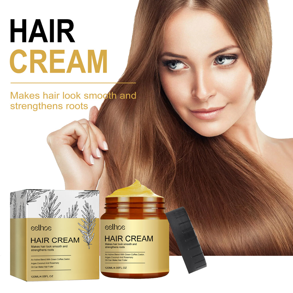 EELHOE Hair Cream, Moist Soft Repair With Prevent Hair Flexible Hair Thick Hair Hair Care Cream