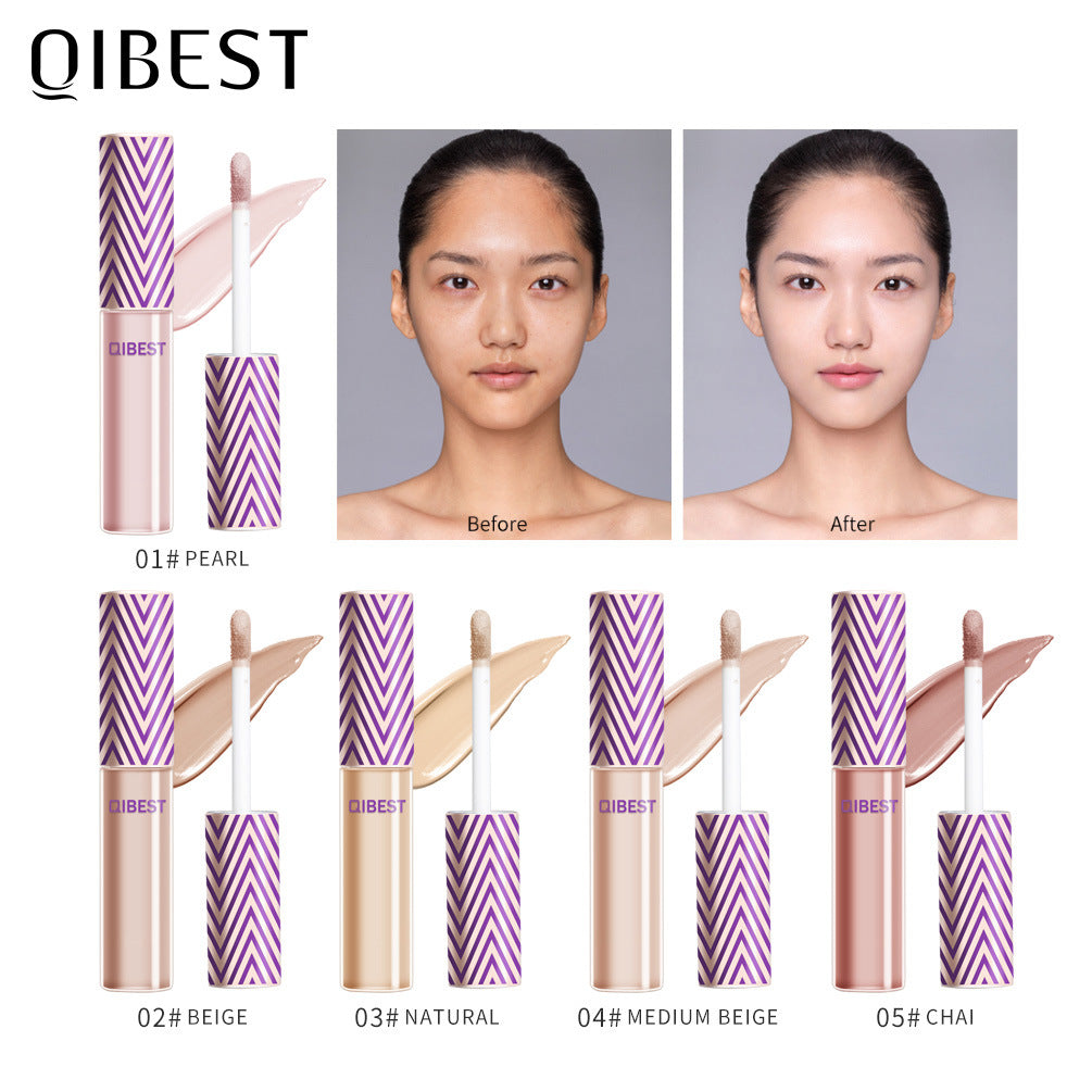 QIBEST Concealer Concealer Spots and Acne Marks Lighten Dark Circles Lips Primer