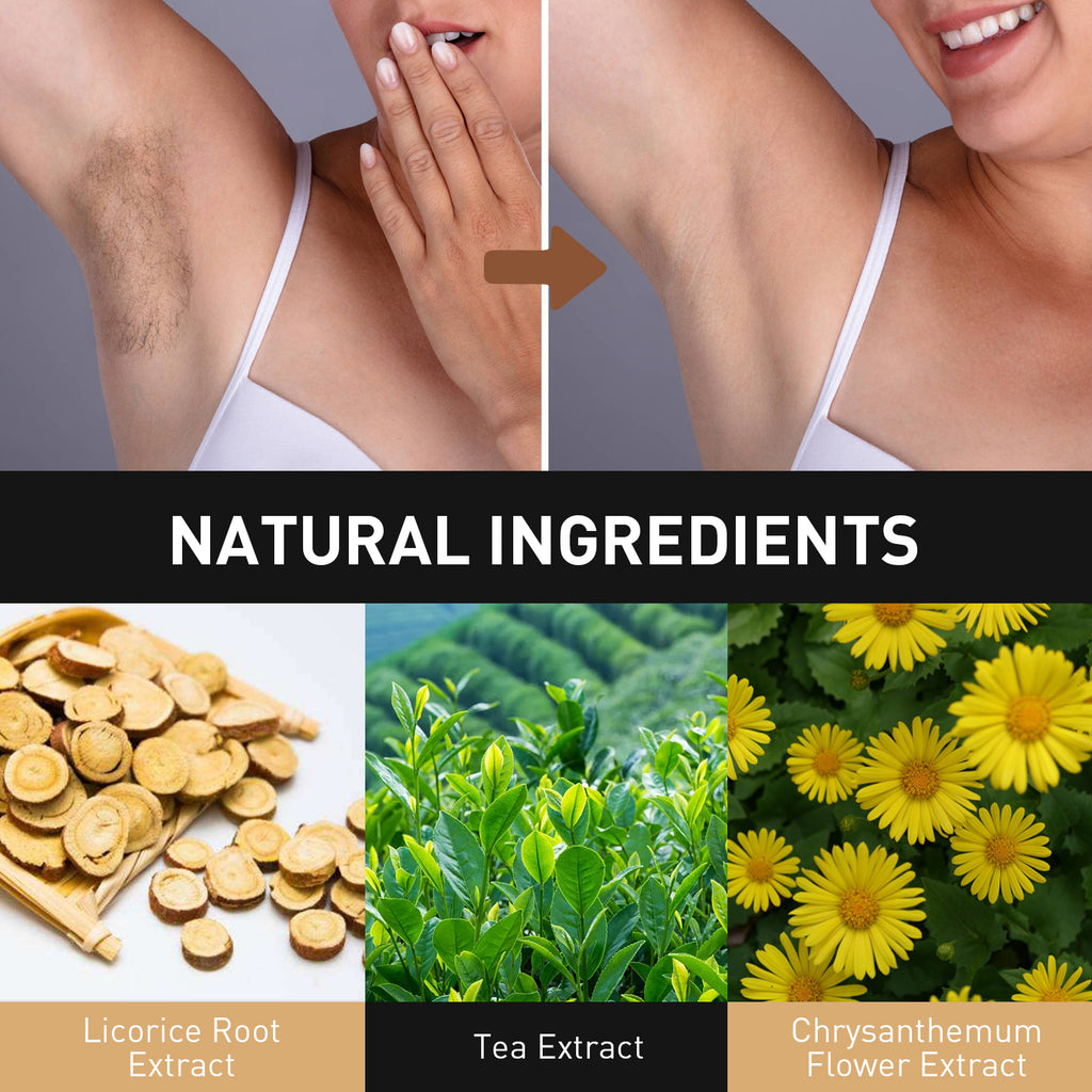 Hair Removal Spray, Mild Non-Irritating Dry And Cool Whole Body Hair Removal And Hair Suppression Spray