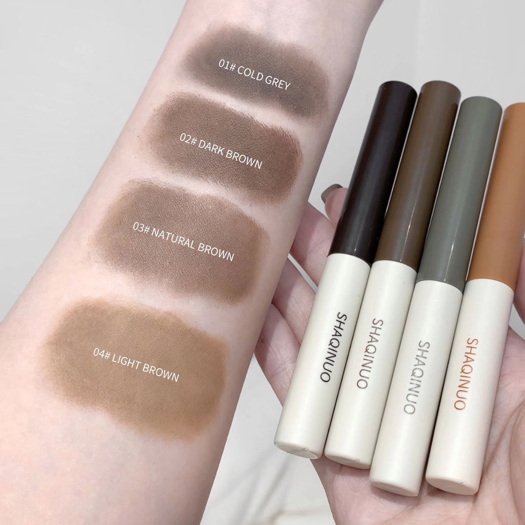 Cream Eyebrow Pencil Matte Brow Gel Natural Color Long-Lasting, 3D Shaping Waterproof Sweatproof, Smudge-Proof