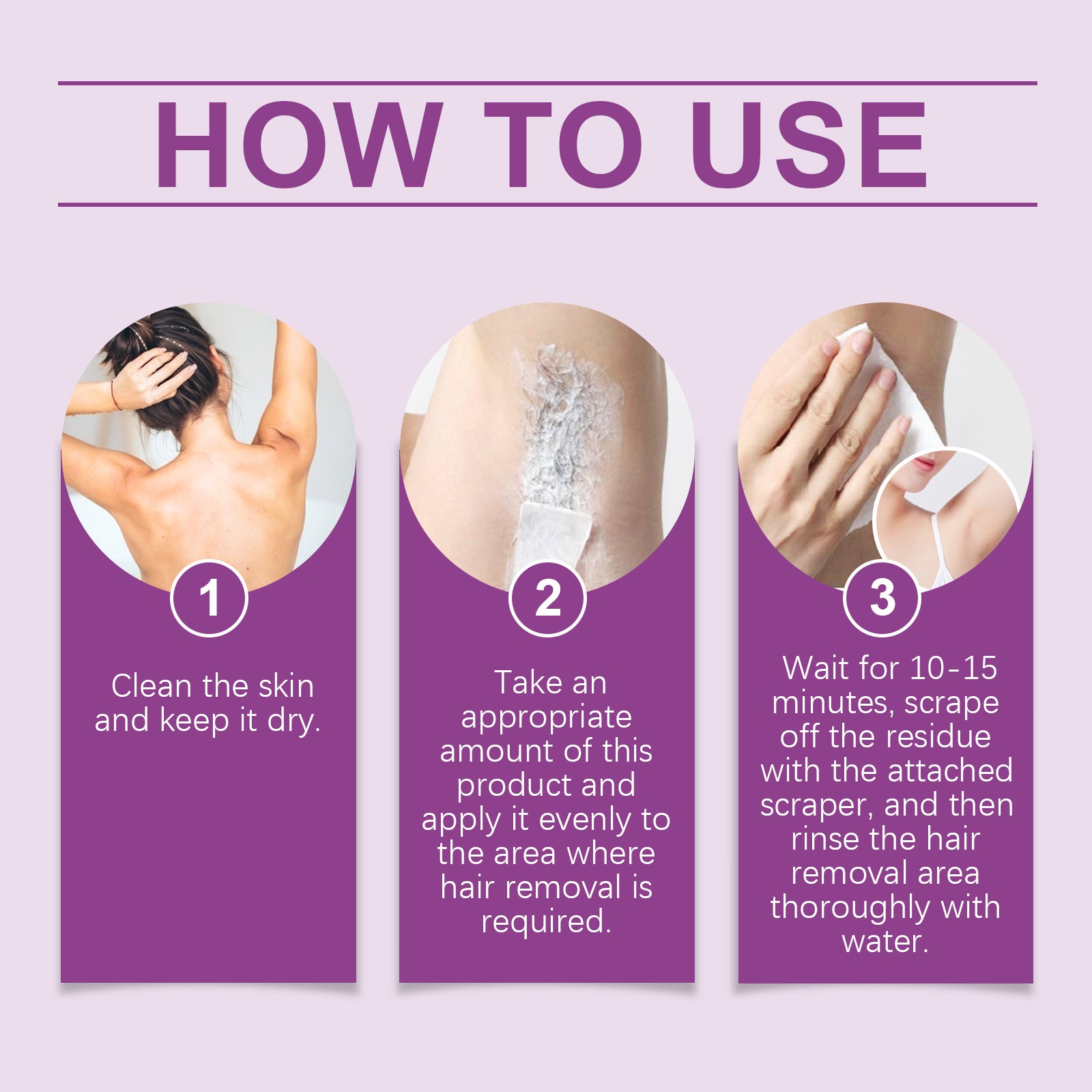 Body Hair Removal Mousse For Gentle Underarm Hair Removal Smooth Smooth Skin Clean And Refreshing Hair Removal