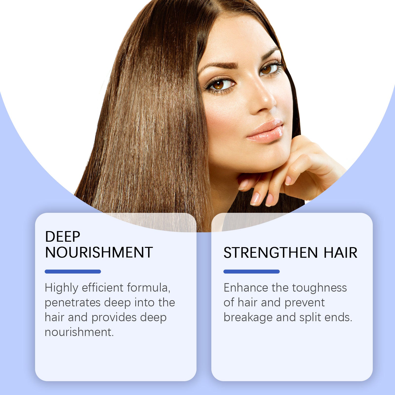 Hoegoa Vitamin Hair Care Essence Capsules, Nourish And Repair Frizzy Hair, Soft And Glossy Hair Care Capsules
