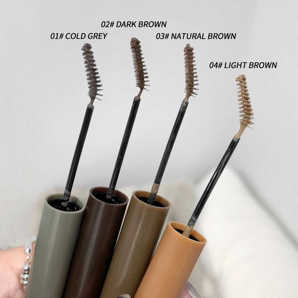 Cream Eyebrow Pencil Matte Brow Gel Natural Color Long-Lasting, 3D Shaping Waterproof Sweatproof, Smudge-Proof