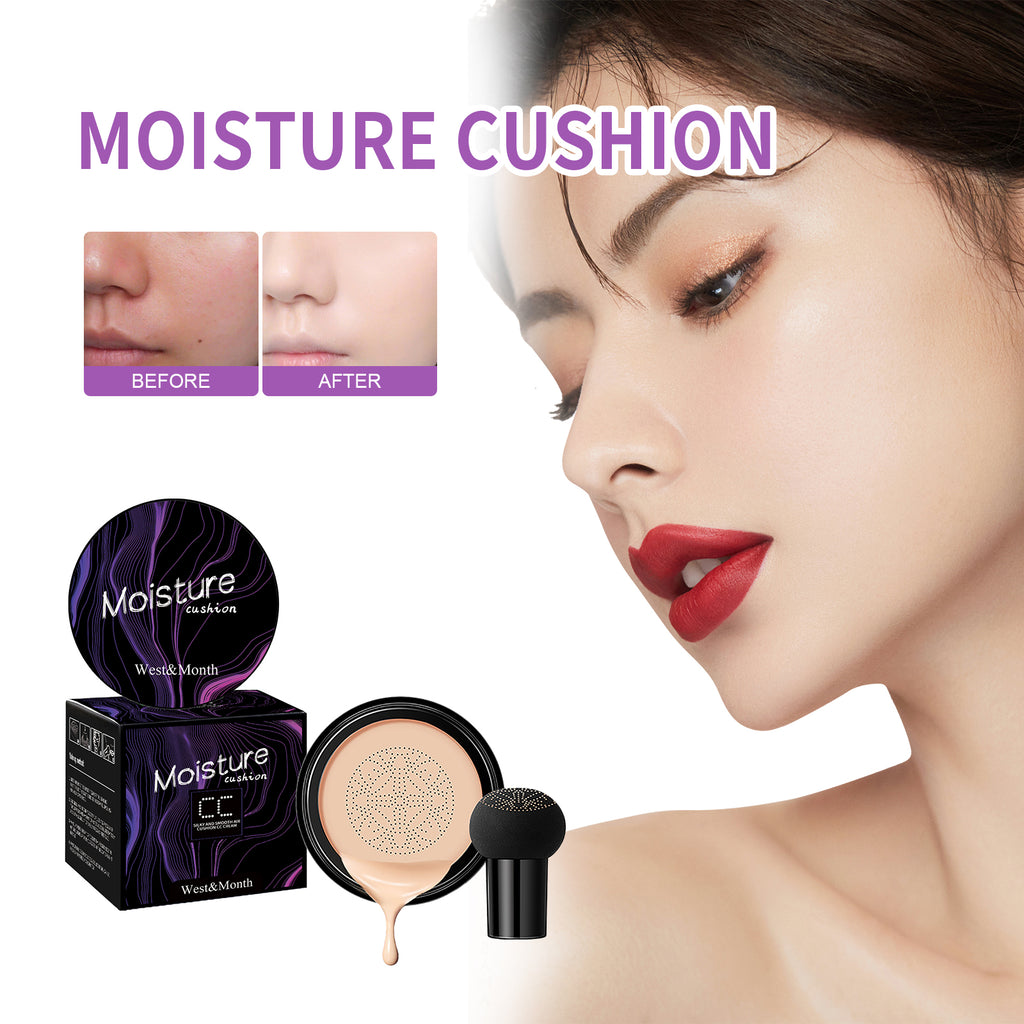 Mushroom Head Air Cushion, Moisturizing Concealer Natural Contortion For A Long Duration And Constant Makeup Makeup Cream