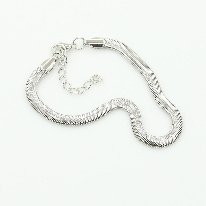 Accessories Jewelry gold chain anklet, Herringbone adjustable charm anklet,ankle leg bracelet,foot jewelry