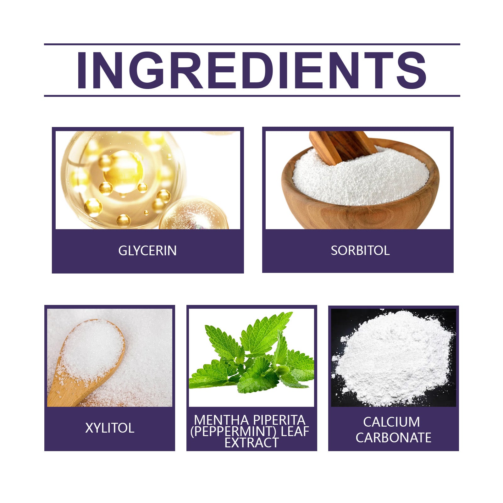 Purple Care Toothpaste Clean Teeth Hygiene Care Mouth Fresh Daily Care Toothpaste