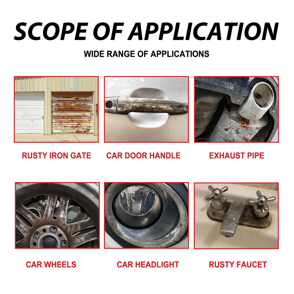 Rust Converter, Auto Parts Antirust And Rust Removal Coating Reconditioning Primer Conversion Agent