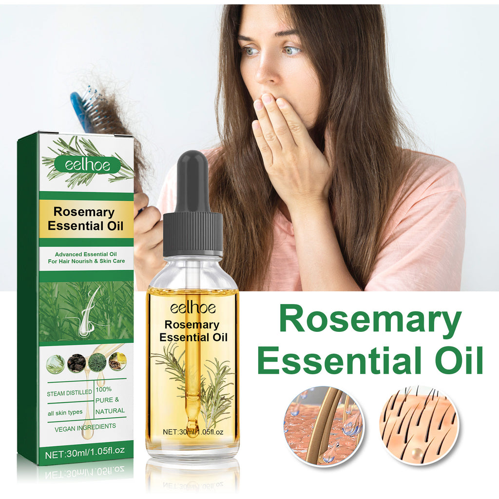 Rosemary Hair Care Essential Oil Repair Split End Dry Hair, Nourish And Smooth Hair Care Oil