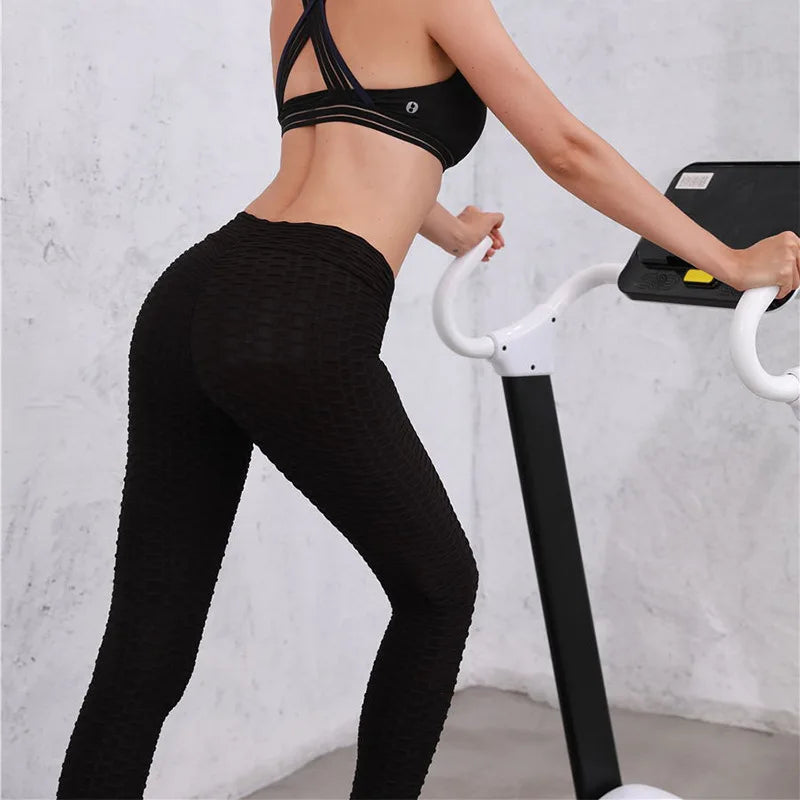 Push Up Leggings Women's Fashion Sport Fitness High Waist Leggins Sexy Butt Lifting Scrunch Workout Gym Tights Pants