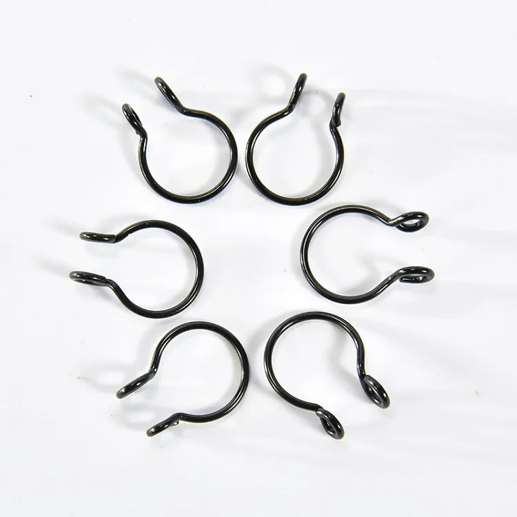 2 Sizes U Shaped Fake Nose Ring Hoop Septum Rings Stainless Steel Nose Piercing Fake Piercing Oreja Pircing Jewelry