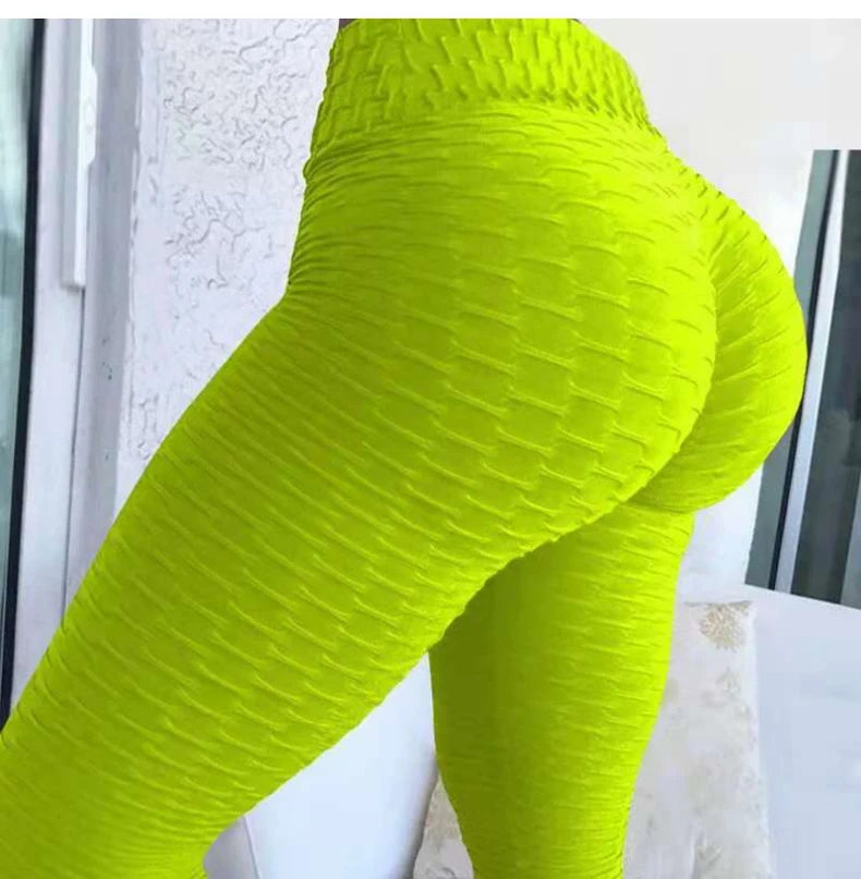 Push Up Leggings Women's Fashion Sport Fitness High Waist Leggins Sexy Butt Lifting Scrunch Workout Gym Tights Pants