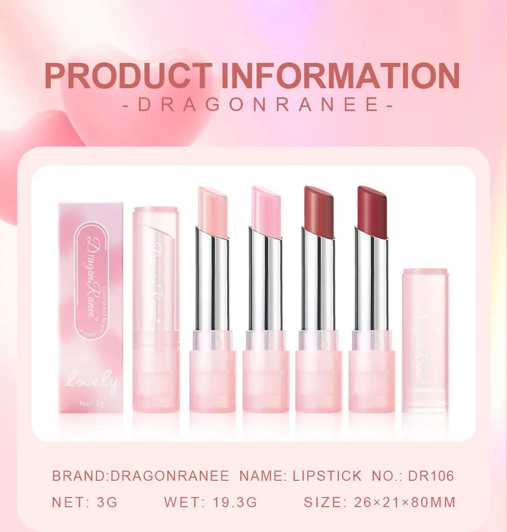 Moisturizing Temperature-Changing Color-Changing Lip Balms Long-Lasting Smudge-Proof Waterproof Lipsticks for Hydration Repair