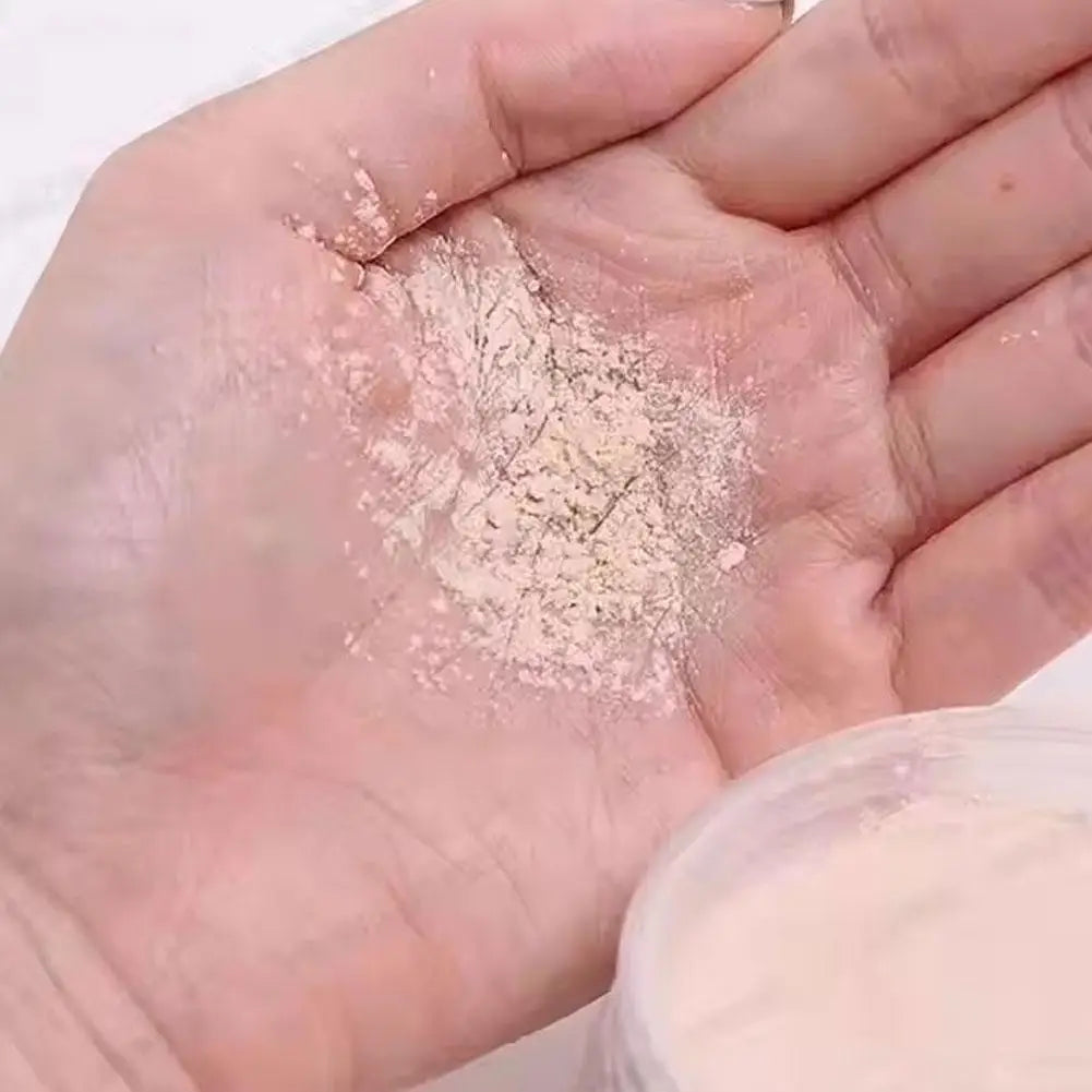 Face Loose Powder Translucent Matte Pink White Setting Powder Oil-Control Cosmetics Long-Lasting Waterproof Facial Makeup Powder