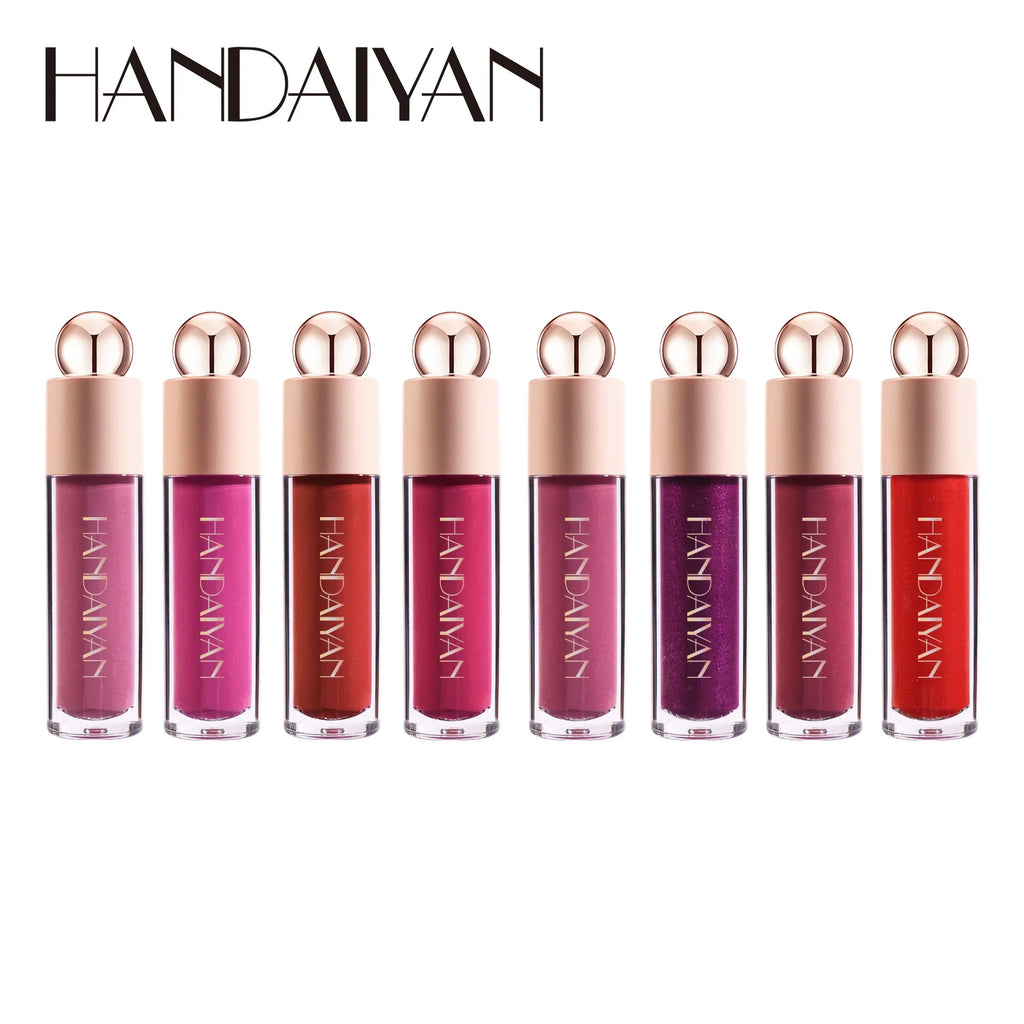 Liquid Lipstick – Pearl Shimmer Gloss Finish, Transfer-Proof & Waterproof Long-Wear Lip Color with Smooth Glide and High Shine