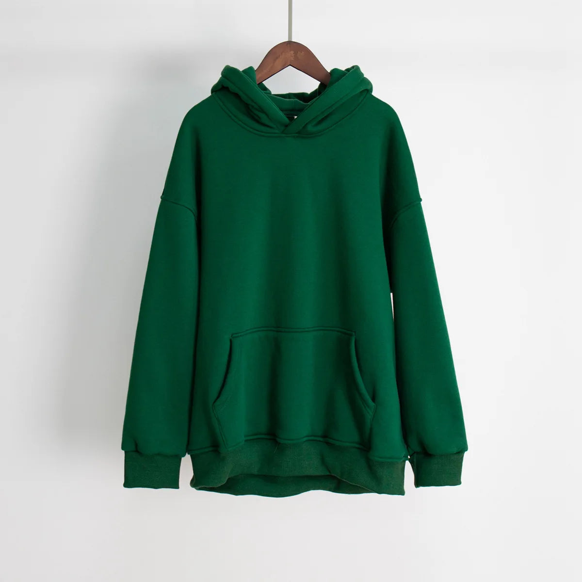 Hoodie 2025 Autumn/Winter New Street Neutral Style Shake Fleece Loose Pocket Hoodie