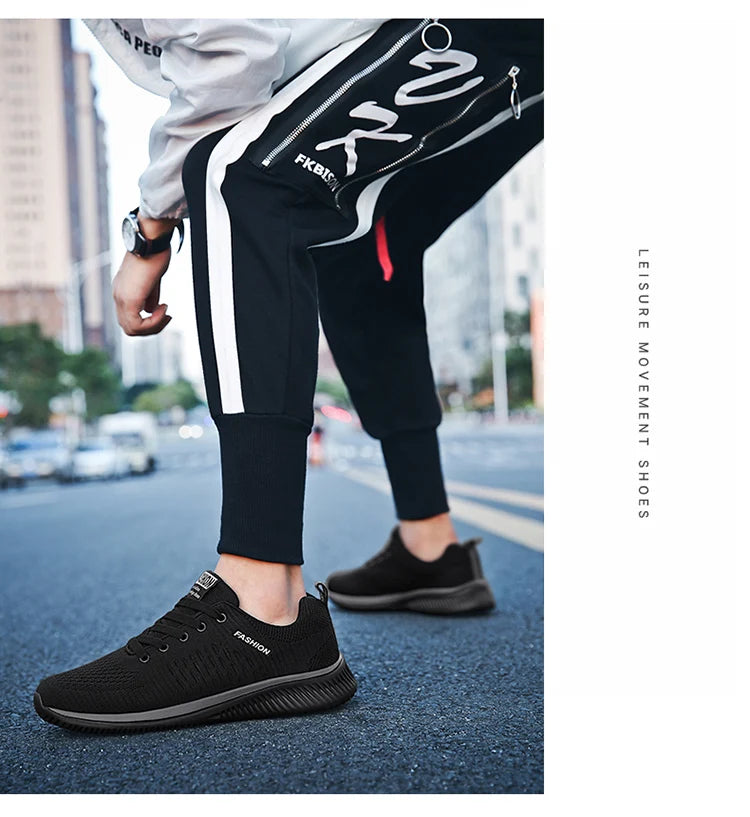 Men Running Sneakers Lightweight Walking Sport Shoes Classical Mesh Breathable Casual Shoes Male Fashion Moccasins Sneaker Men