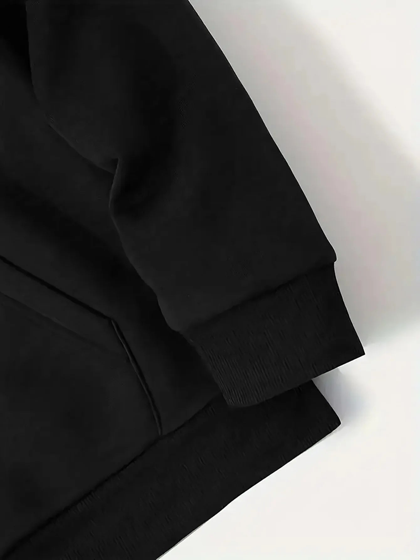 Hoodie sweatshirt men's autumn and winter sportswear and casual set trendy American high street versatile printed coat