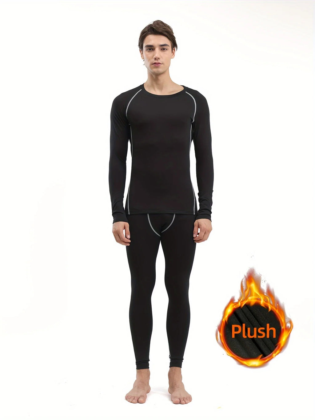 Men's casual sportswear set, 2-piece home sheath suit, street style daily training, home gym suit, soft and elastic