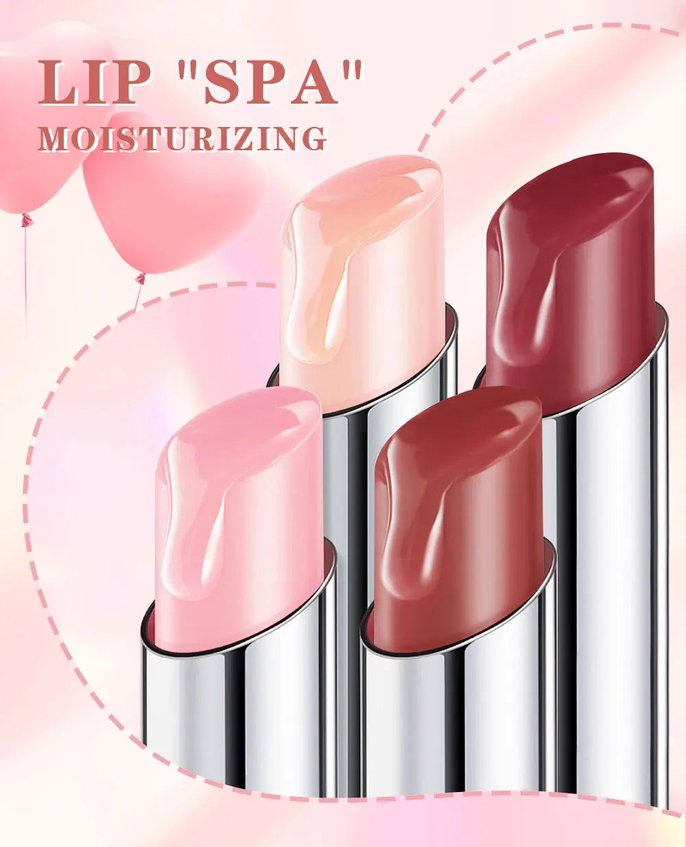 Moisturizing Temperature-Changing Color-Changing Lip Balms Long-Lasting Smudge-Proof Waterproof Lipsticks for Hydration Repair
