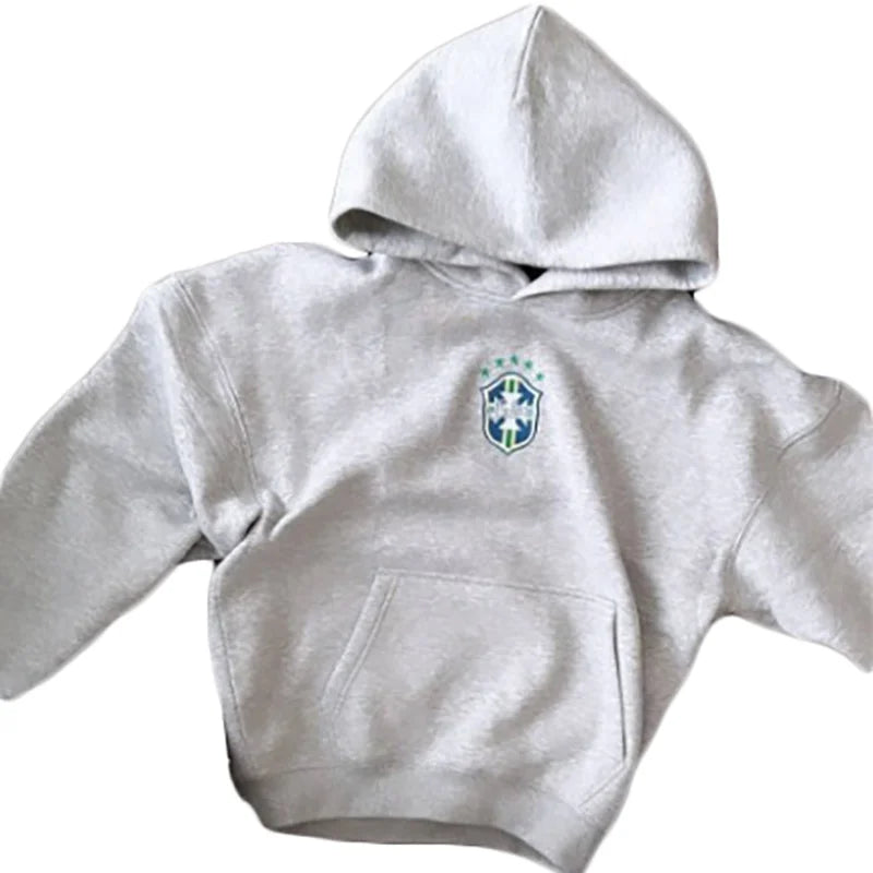 American Hip-Hop Sets Mens High Street Y2K Hoodie Straight Sweatpants Couple Printed Suit Spring Autumn Streetwear Hoodie Sets