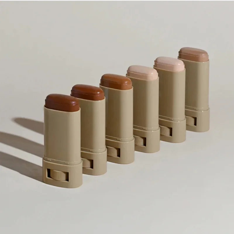 Stick Foundation Boosted Skin Tint Foundation Stick Smooth Plumper Hight Coverage Travel Bronze Foundation Stick Makeup