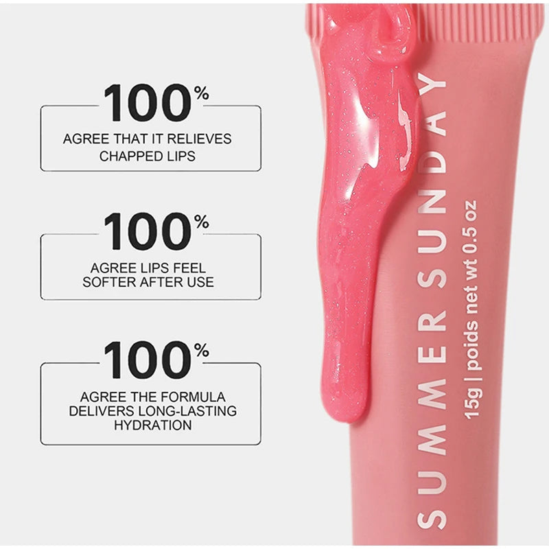 Summer Lip Moisturizing Waterproof 6 Colors Lip Balm Smoothing Lip Lines Lasting Nourishment For Women Daily Lip Care Makeup