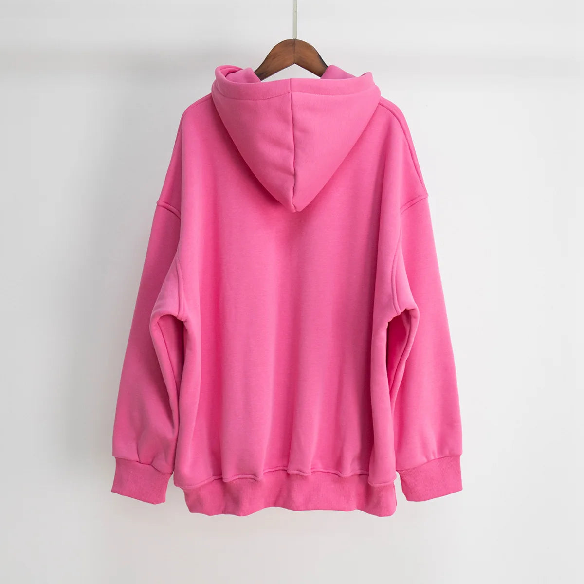 Hoodie 2025 Autumn/Winter New Street Neutral Style Shake Fleece Loose Pocket Hoodie