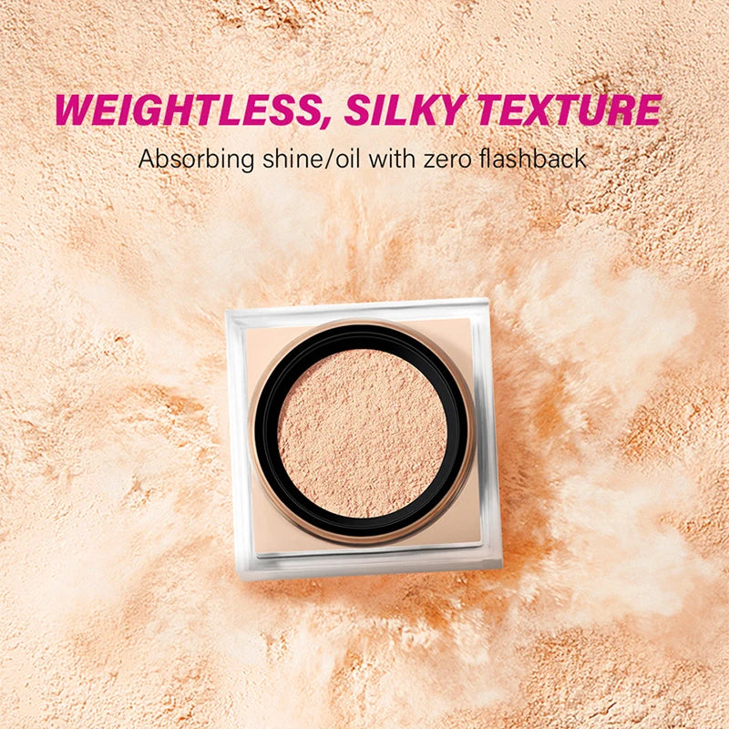 Setting Powder Long-lasting Waterproof Light Breathable Evens Out Skin Oil-controlling Matte Luxury Brighten Skin Setting Powder
