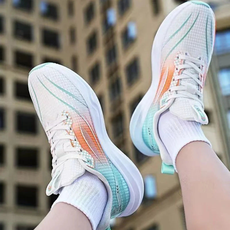 Men's Sneakers Breathable Casual Shoes Men Outdoor Mesh Running Shoes Lightweight Shock Absorption Soft Soled Shoes Tenis Hombre