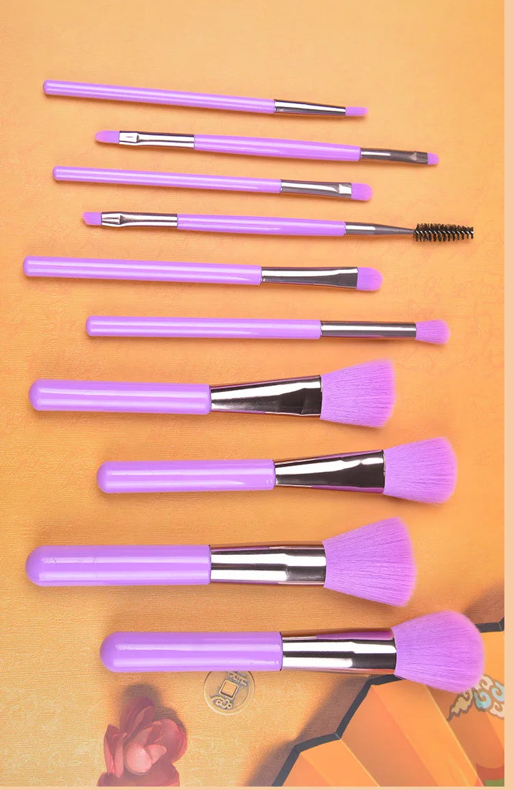 Makeup Brushes Set Women Beauty Cosmetic Tool Blush Eye Shadow Blending Short Shader Brushes For Makeup Tool Kit