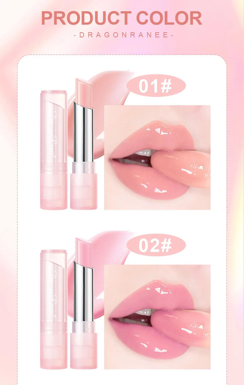 Moisturizing Temperature-Changing Color-Changing Lip Balms Long-Lasting Smudge-Proof Waterproof Lipsticks for Hydration Repair