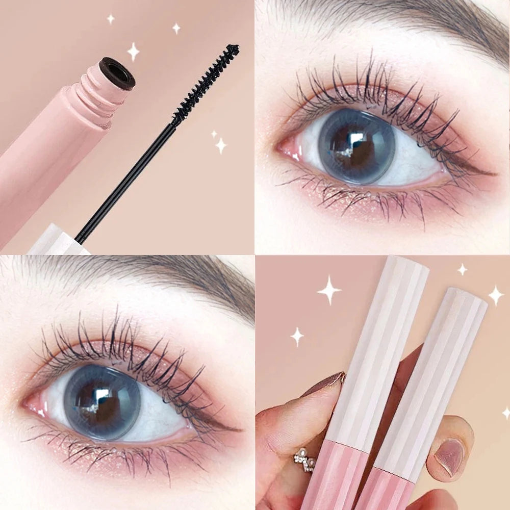Mascara is waterproof and non-makeup taken off, lengthened, encrypted, slender, curled and long-lasting and non-smudge base