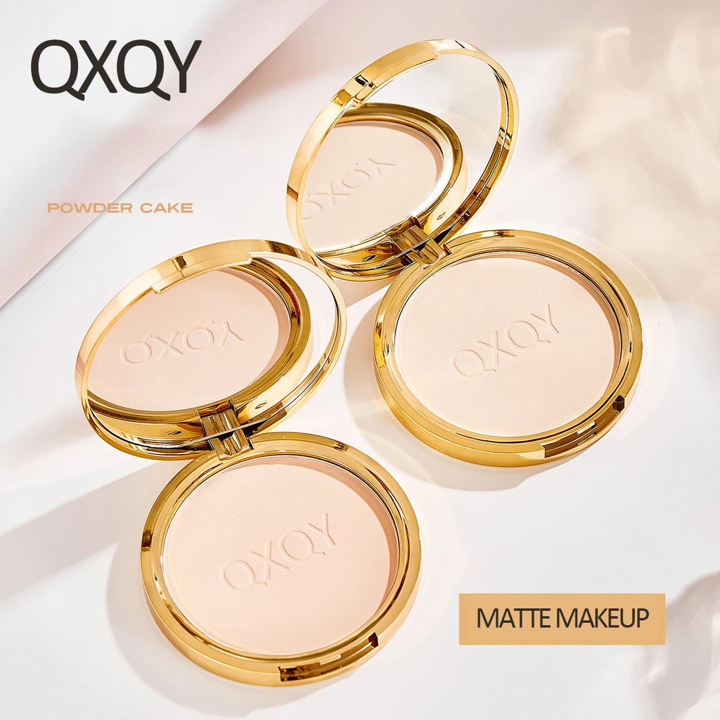 QXQY lightweight flawless makeup setting powder, waterproof, durable makeup setting and setting powder