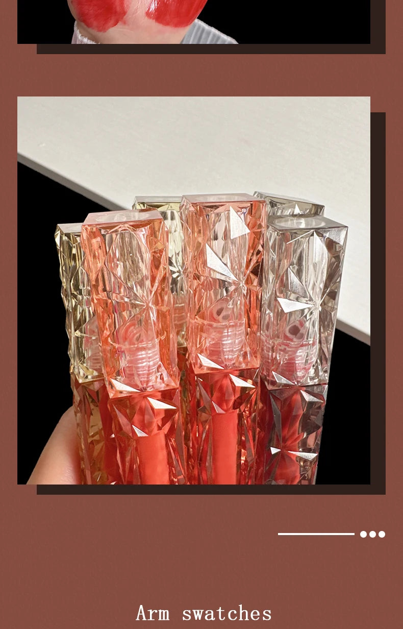 Lip Gloss Long-lasting Moisturizing Waterproof Non-fading Mirror Moisturizing Lip Gloss Women's Cosmetics