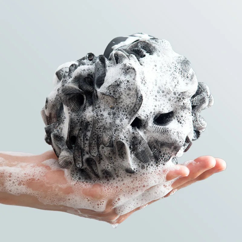 Exfoliating Body Scrubber - Silky Mesh for Deep Cleaning & Long-Lasting Lather, Soft Smooth Skin