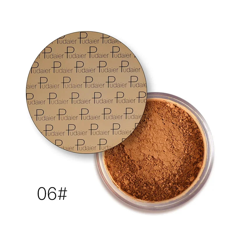 Sacha Buttercup Setting Powder Translucent Face Powder to Set Makeup Foundation or Concealer Finish Loose Powder Foundation