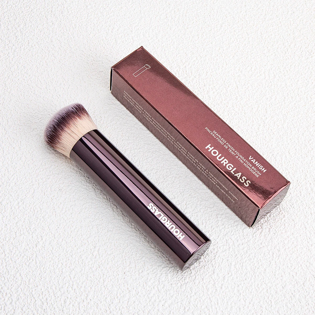 Hourglass Seamless Finish Foundation Brush Angled Foundation Brush Face Buildable Coverage Liquid Cream Foundation Makeup Tool